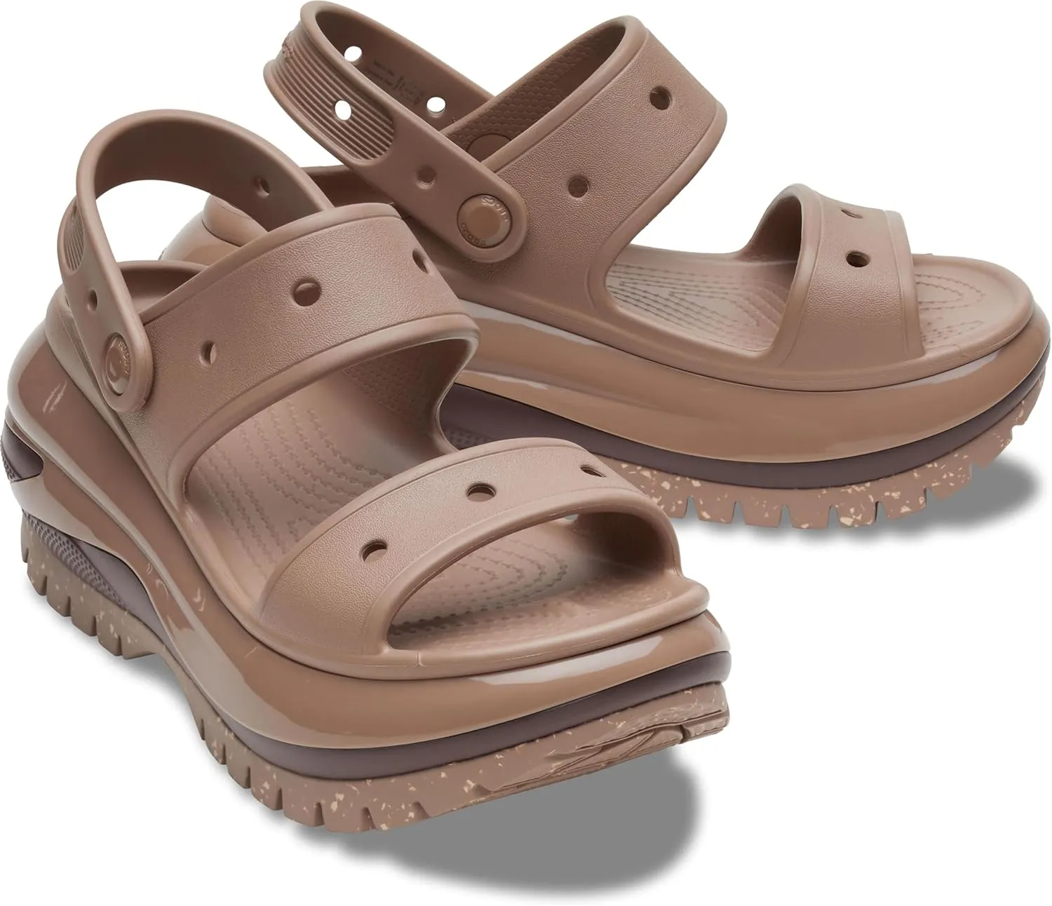 Crocs Women's Classic Mega Crush Sandal Wedge