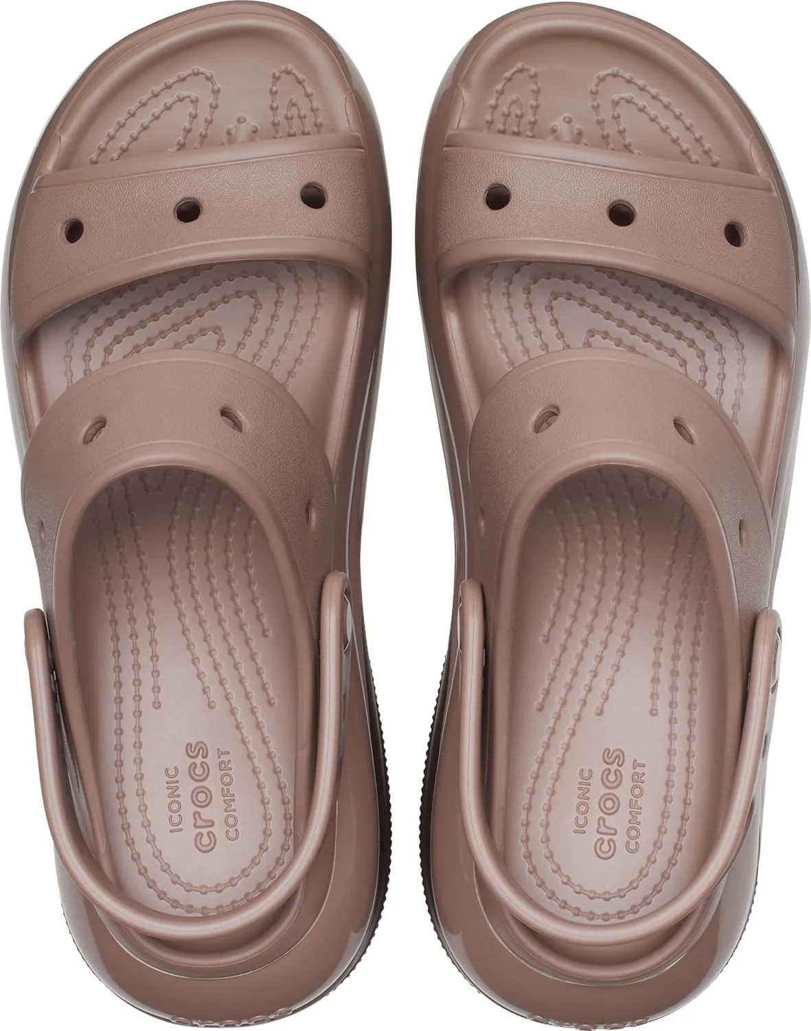 Crocs Women's Classic Mega Crush Sandal Wedge