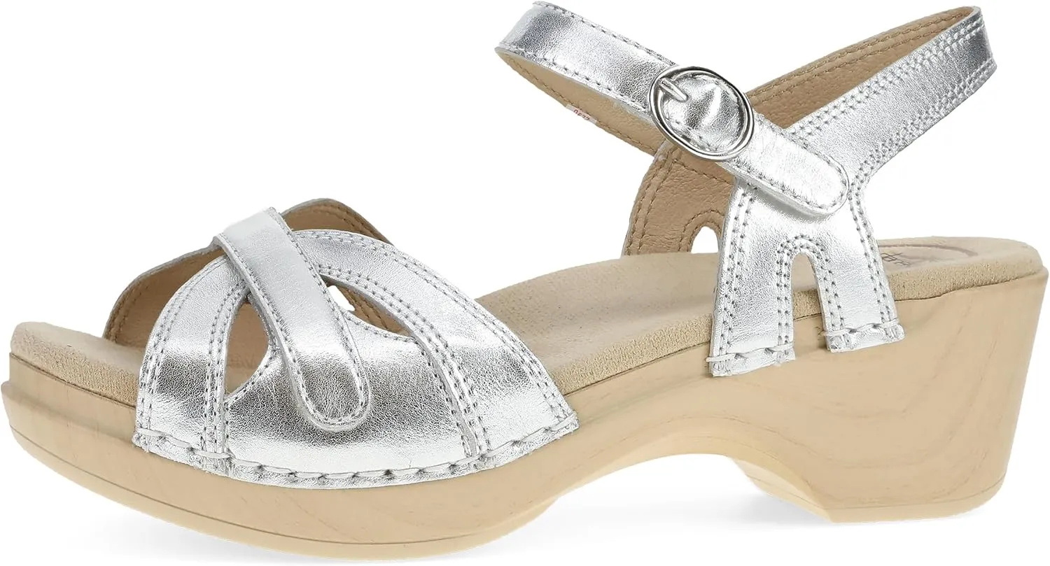Dansko Season Stylish Sandal for Women - Lightweight with Added Arch Support - Durable PU Outsole for Long-Lasting Wear and Comfort