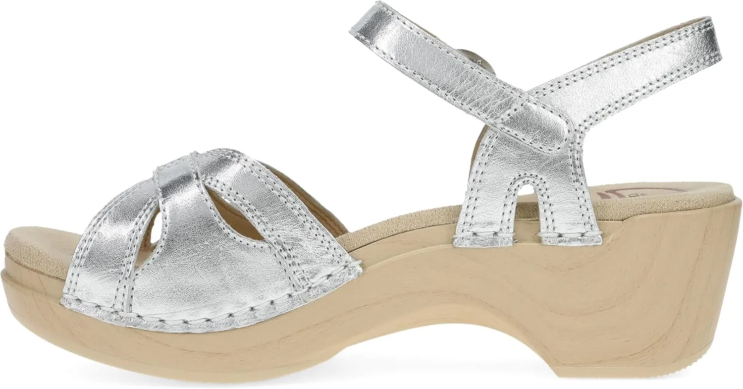 Dansko Season Stylish Sandal for Women - Lightweight with Added Arch Support - Durable PU Outsole for Long-Lasting Wear and Comfort