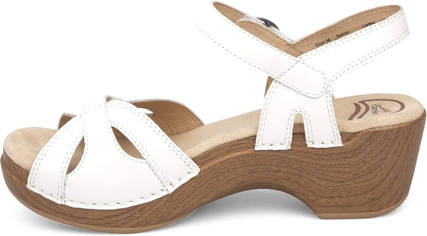 Dansko Season Stylish Sandal for Women - Lightweight with Added Arch Support - Durable PU Outsole for Long-Lasting Wear and Comfort