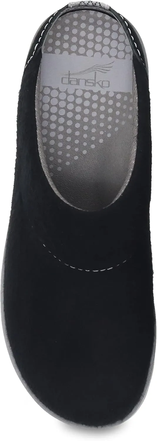 Dansko Women's Lucie Wool Slipper with Outdoor Sole and Arch Support