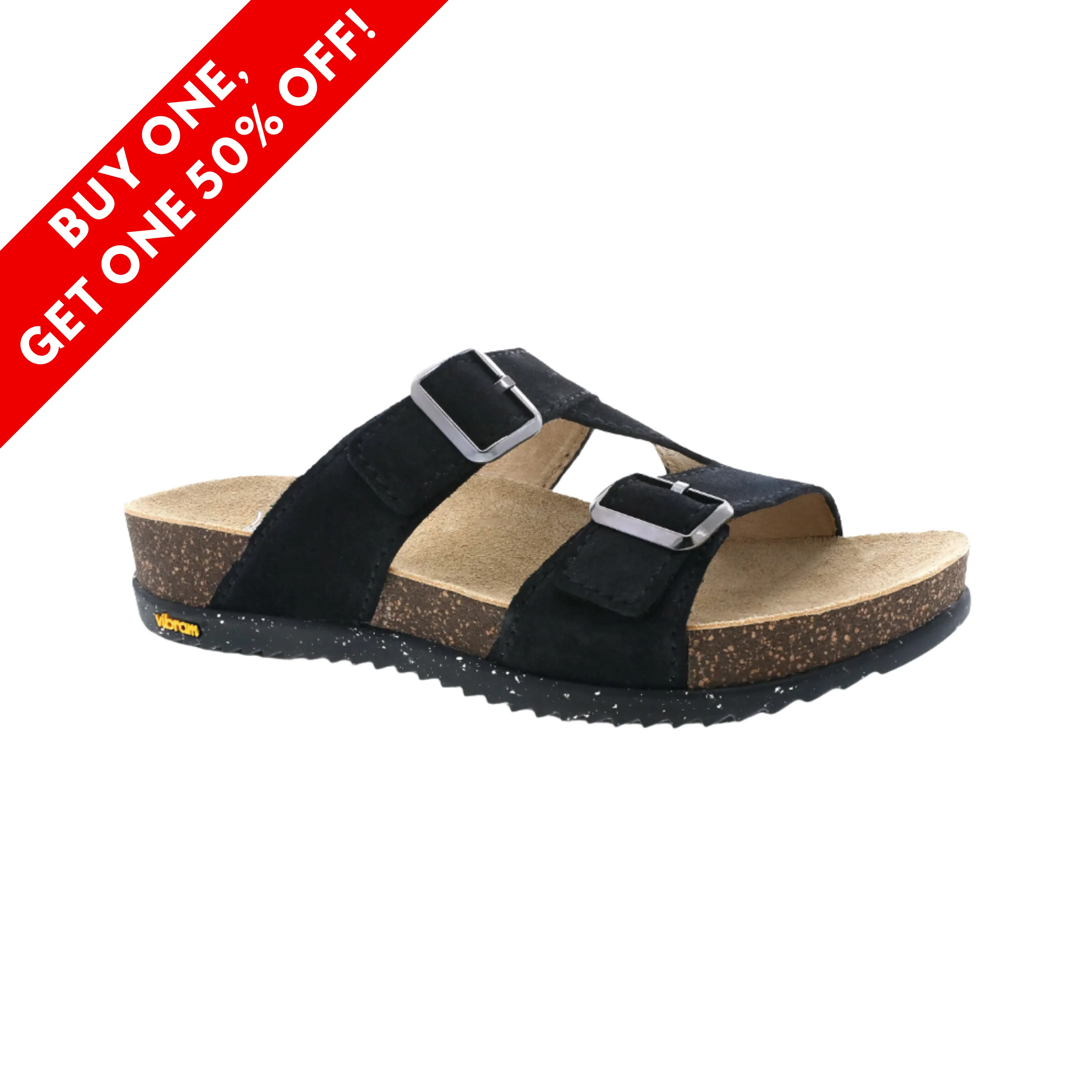 Dayna - Black Suede