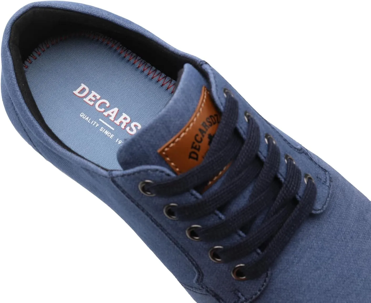 DECARSDZ Men's Fashion Dress Sneakers Comfortable Casual Skate Shoe Walking Oxford Shoes