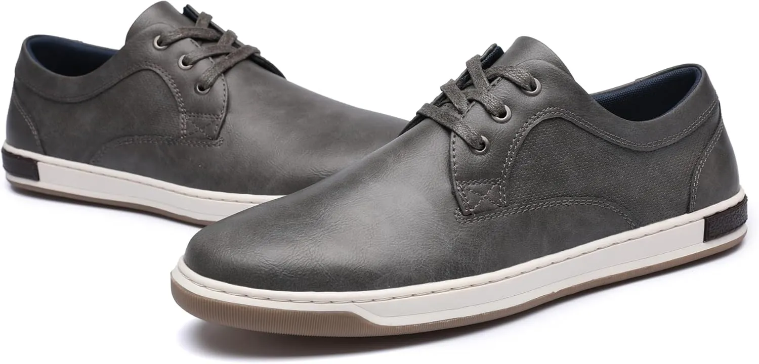DECARSDZ Men's Fashion Sneakers Dress Sneaker Oxford Casual Shoes for Men