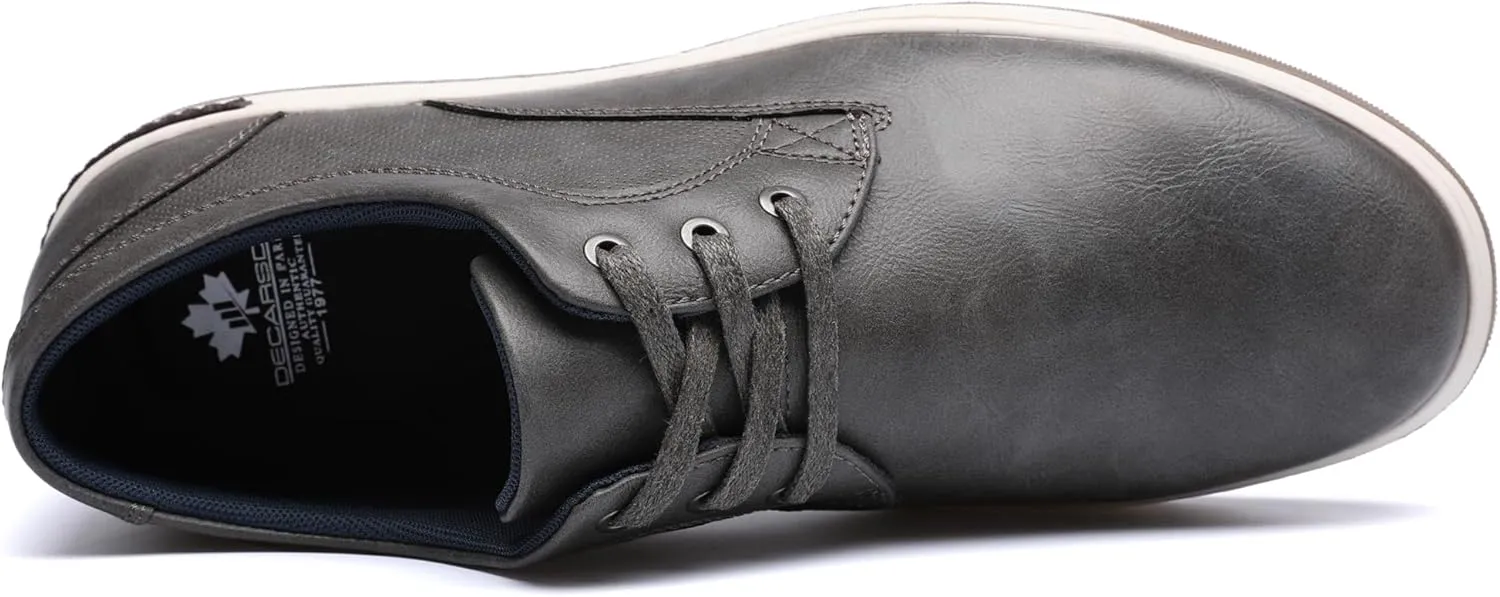 DECARSDZ Men's Fashion Sneakers Dress Sneaker Oxford Casual Shoes for Men