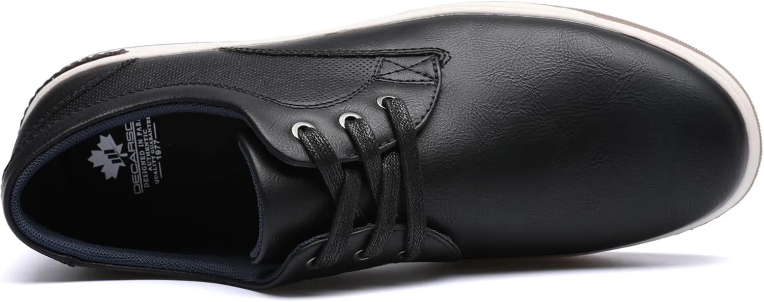 DECARSDZ Men's Fashion Sneakers Dress Sneaker Oxford Casual Shoes for Men