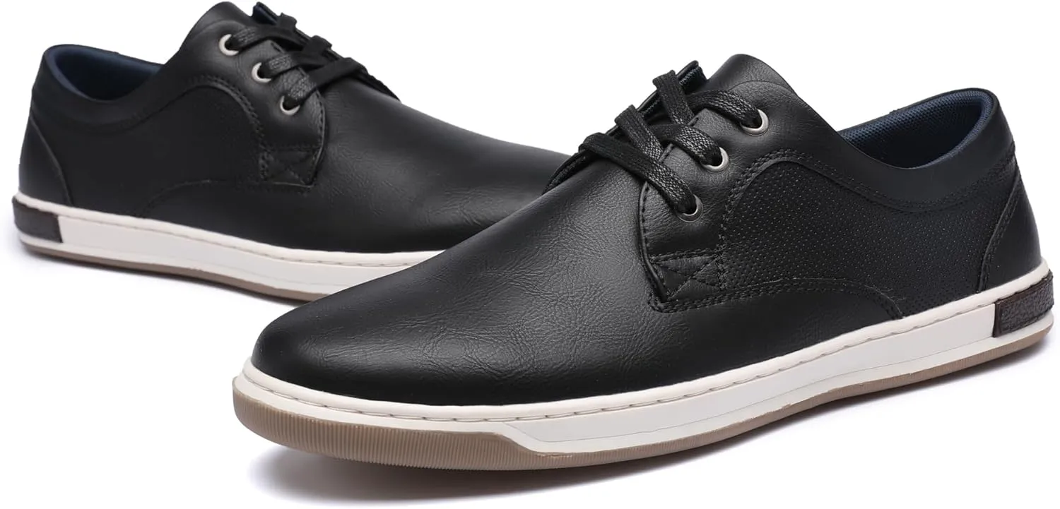 DECARSDZ Men's Fashion Sneakers Dress Sneaker Oxford Casual Shoes for Men
