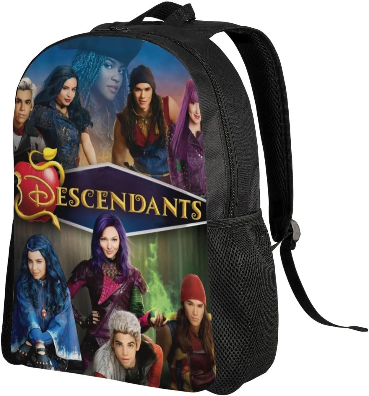 Desc-endants 3 Backpack, 17 inch casual large capacity cute travel sports backpack lightweight