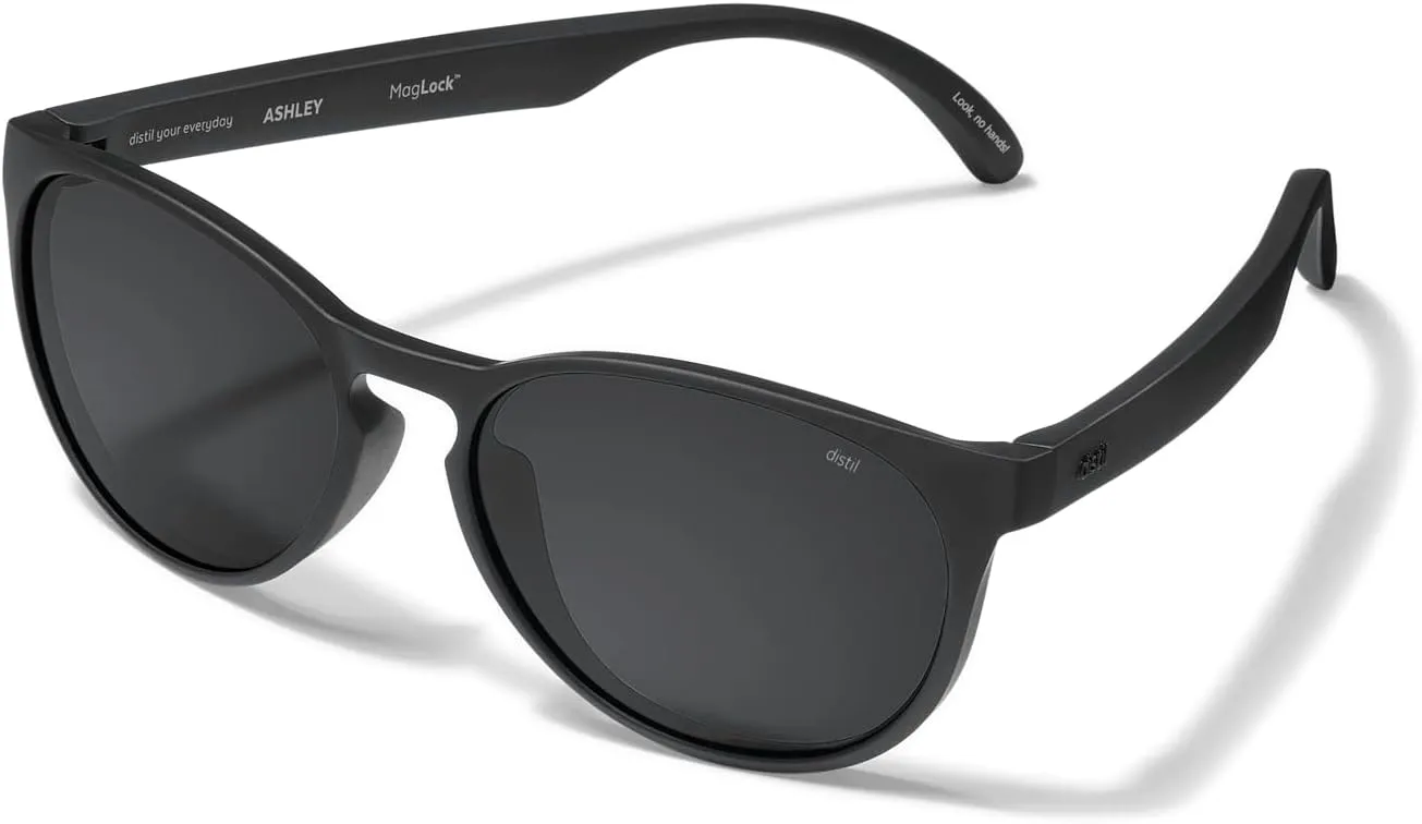 Distil Union Ashley MagLock Polarized Keyhole Sunglasses | Lightweight, Flexible and Secure