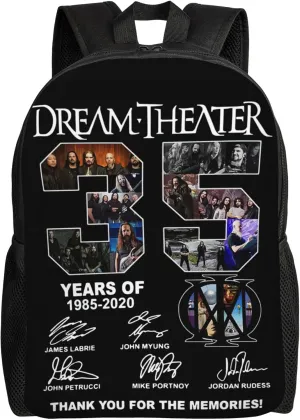 Dream Rock Theater Unisex Casual Backpack Travel Bag Classic Laptop Daypack Lightweight Backpack for Men & Women