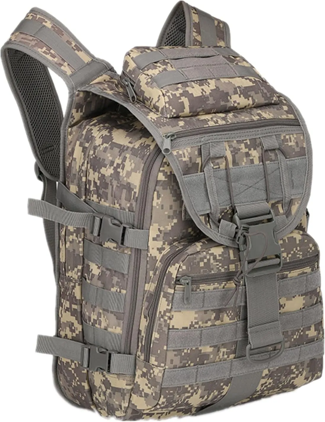 DTKJ 40L Military Tactical Backpack with Molle System for Outdoor Hiking Camping Trekking Hunting