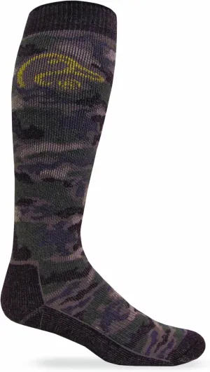Ducks Unlimited Men's Tall Boot Socks (1-Pair), Camouflage, Large