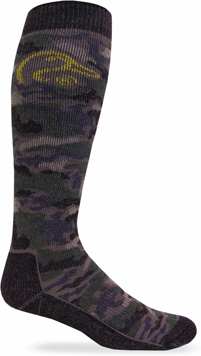 Ducks Unlimited Men's Tall Boot Socks (1-Pair), Camouflage, Large