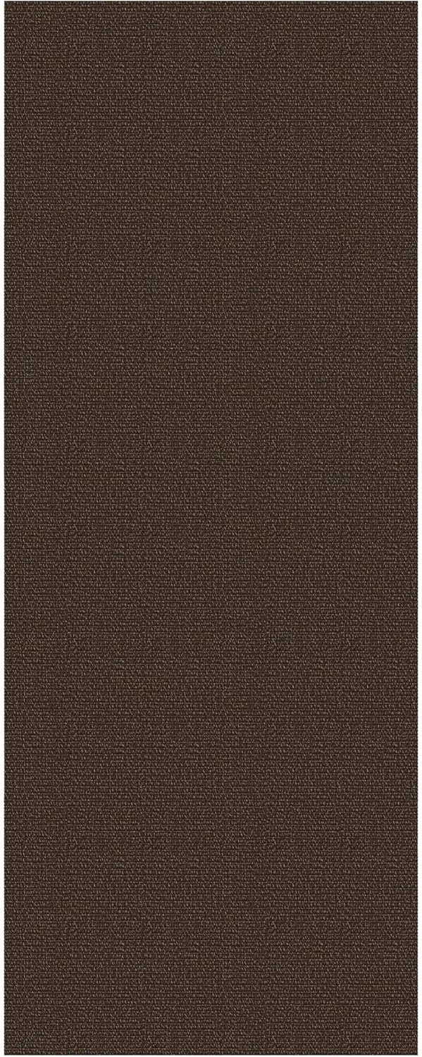 EARTHALL Woven Runner Rug 2x5 Ft Washable Runners for Hallways Cotton Rubber Backed Kitchen Runner Braided Indoor Floor Carpet Runners for Entryway, Hallway, Kitchen, Bedroom, Dark Coffee