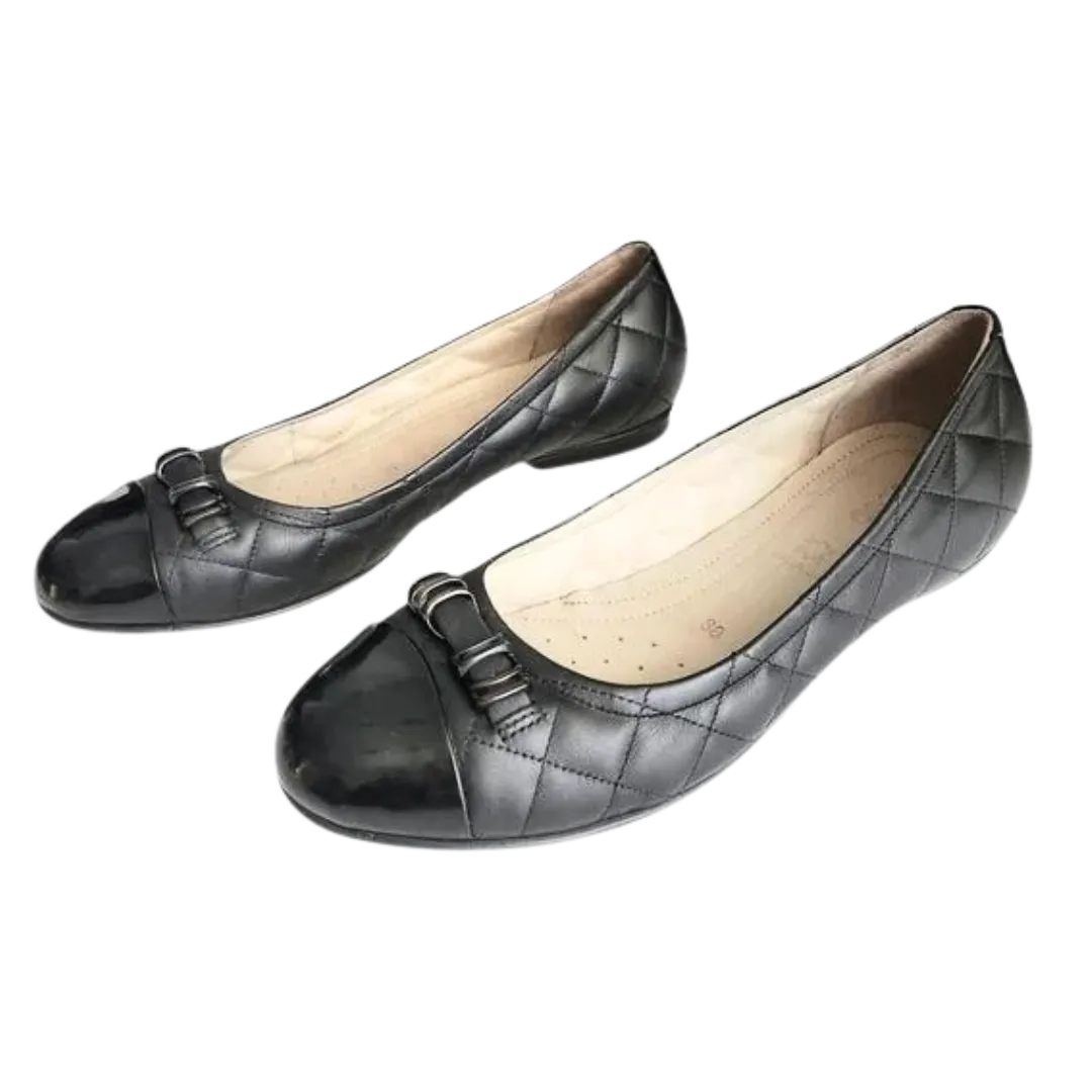 Ecco Leather Flats