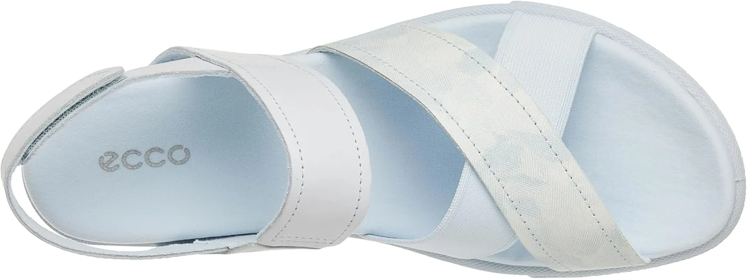 ECCO Women's Flatform Flat Sandal, 6 US