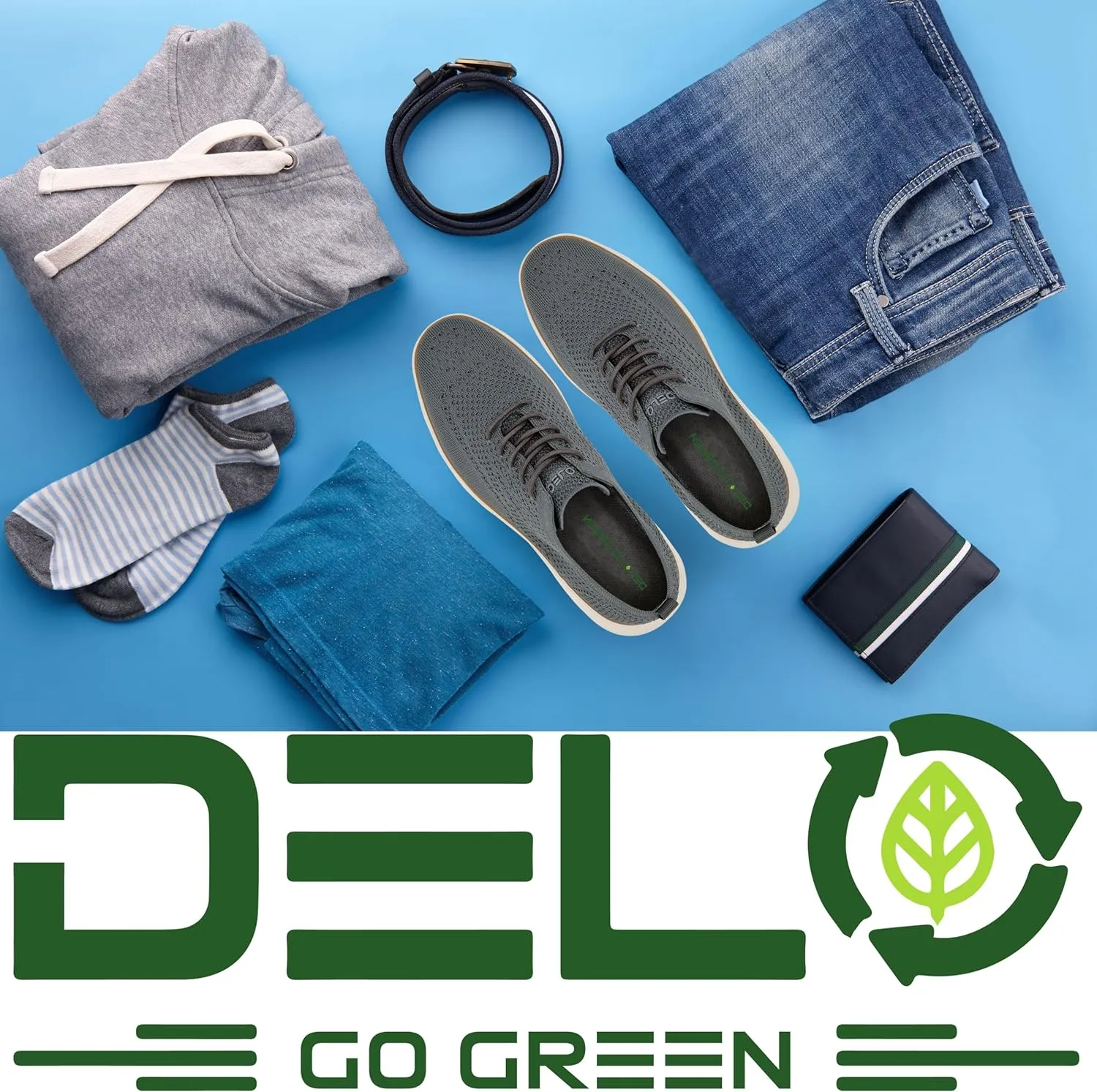 ECO-Friendly Lounge Oxford, Comfortable, Lightweight Casual Footwear for Men