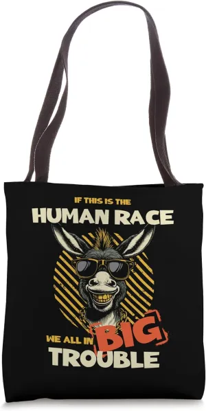 Eco Mule s Funny but True s Eco Warning Tote Bag