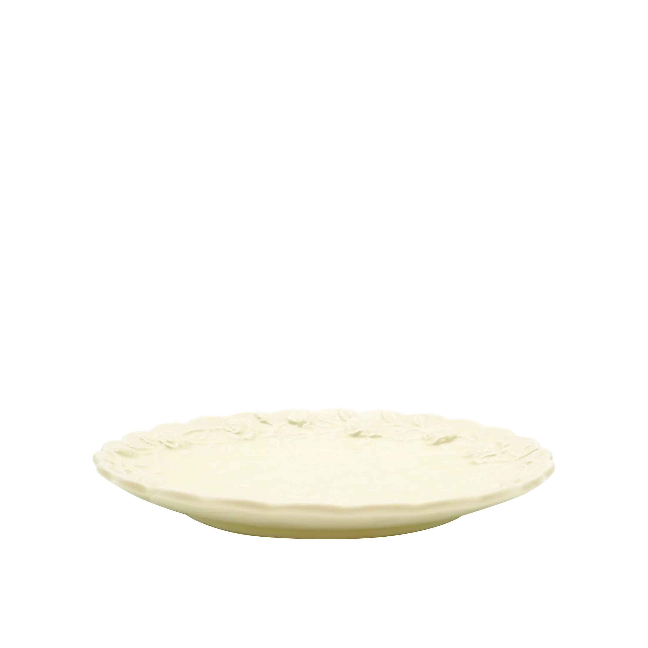 Embossed Faubourg Plate Flexible Efficient Flat