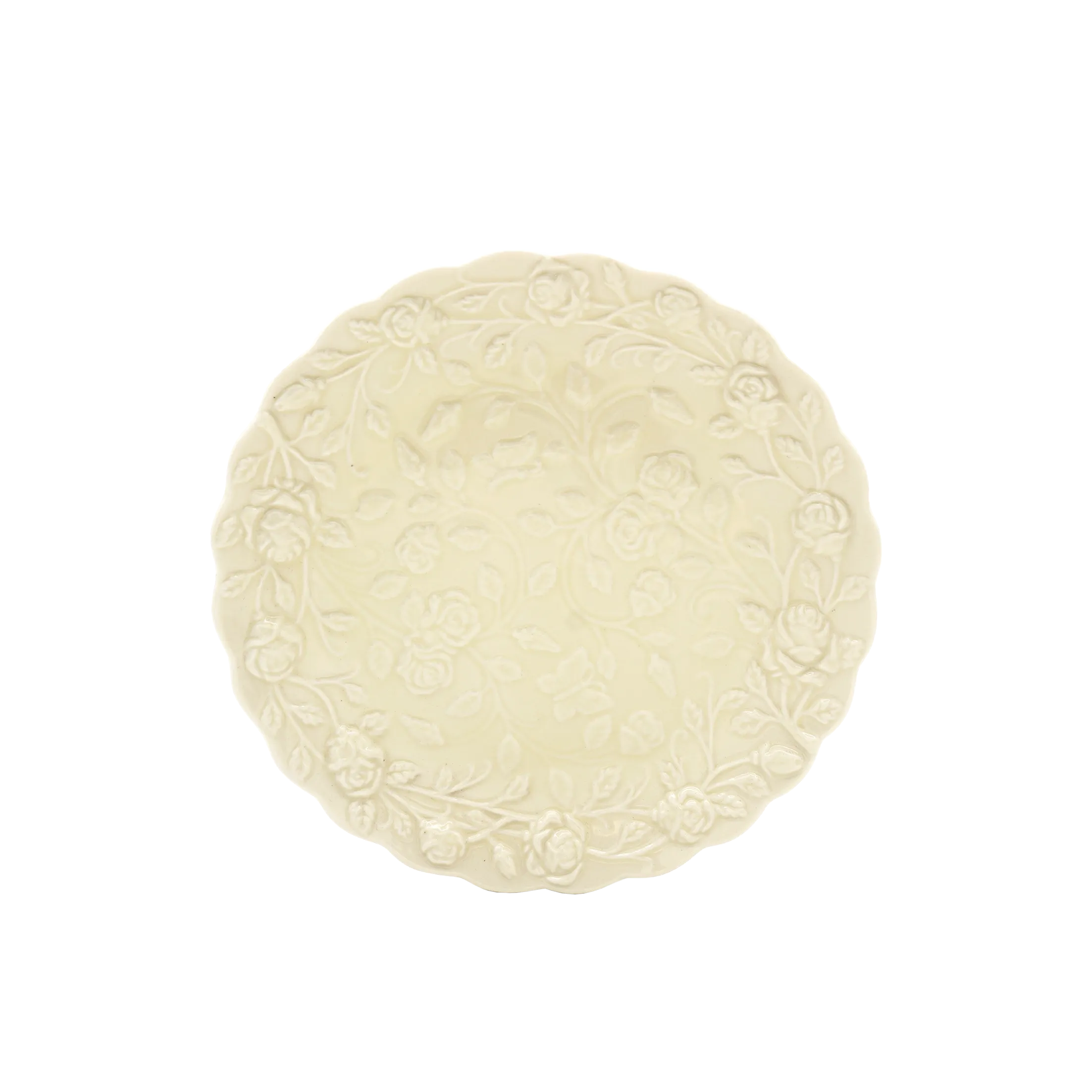 Embossed Faubourg Plate Flexible Efficient Flat