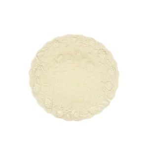 Embossed Faubourg Plate Flexible Efficient Flat