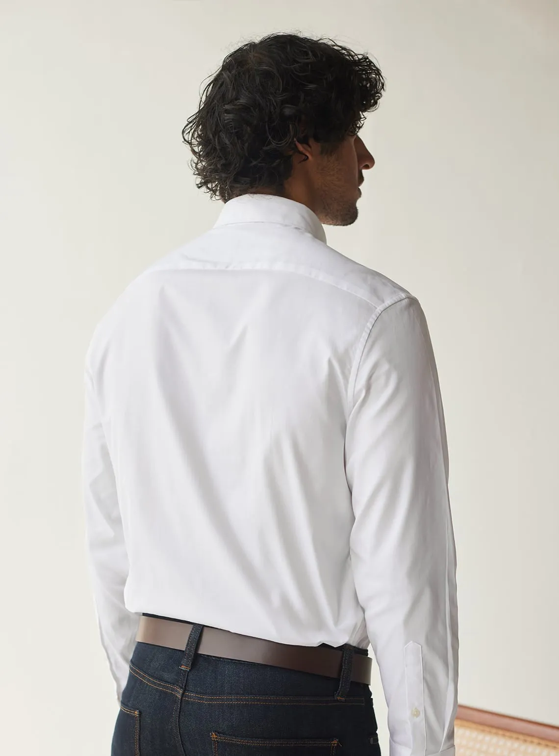 Essential White Gold Mark Shirt