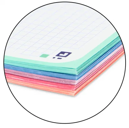 EUROPEANBOOK 5 TAPA EXTRADURA A4  120H.5X5 COLORES TENDENCIA 50% HOJAS GRATIS