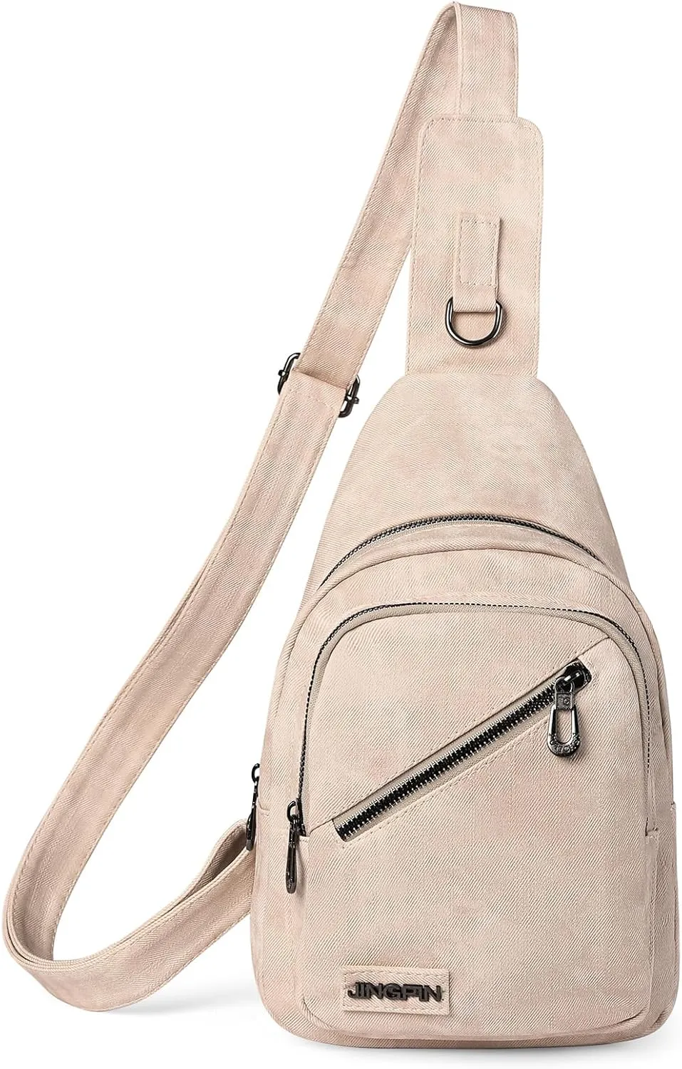 FALAN MULE Sling Bag Leather Crossbody Bags for Women Travel Fanny Packs Cross Body Bag Trendy crossbody purse