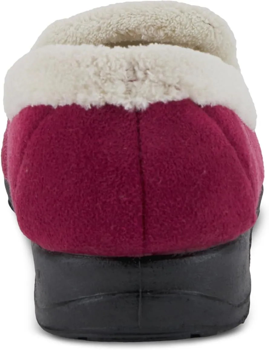 Flexus Spring Step Isla Slippers for Women - Warm Winter Loafer House Shoes - Ladies Slippers for Indoor Use, Everyday Wear