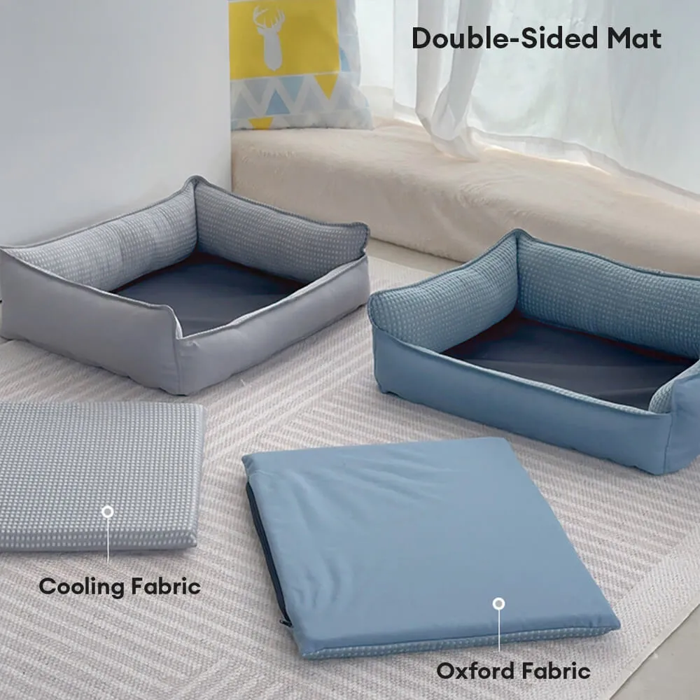 Fluffy Breathable Cooling Washable Dog Sofa Bed