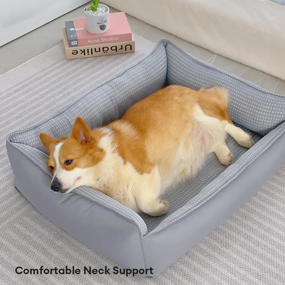 Fluffy Breathable Cooling Washable Dog Sofa Bed