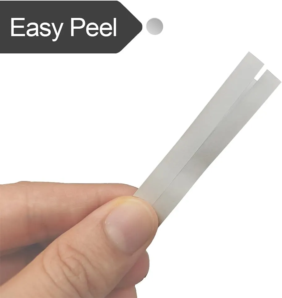 FlyLong 18489 Compatible Flexible Nylon Label Tapes Replacement for DYMO 3/4'' Black on White Industrial Tapes Use with DYMO Rhino 4200 5200 5000 6000 Industrial Label Maker for Wires, Cables, 5-Pack