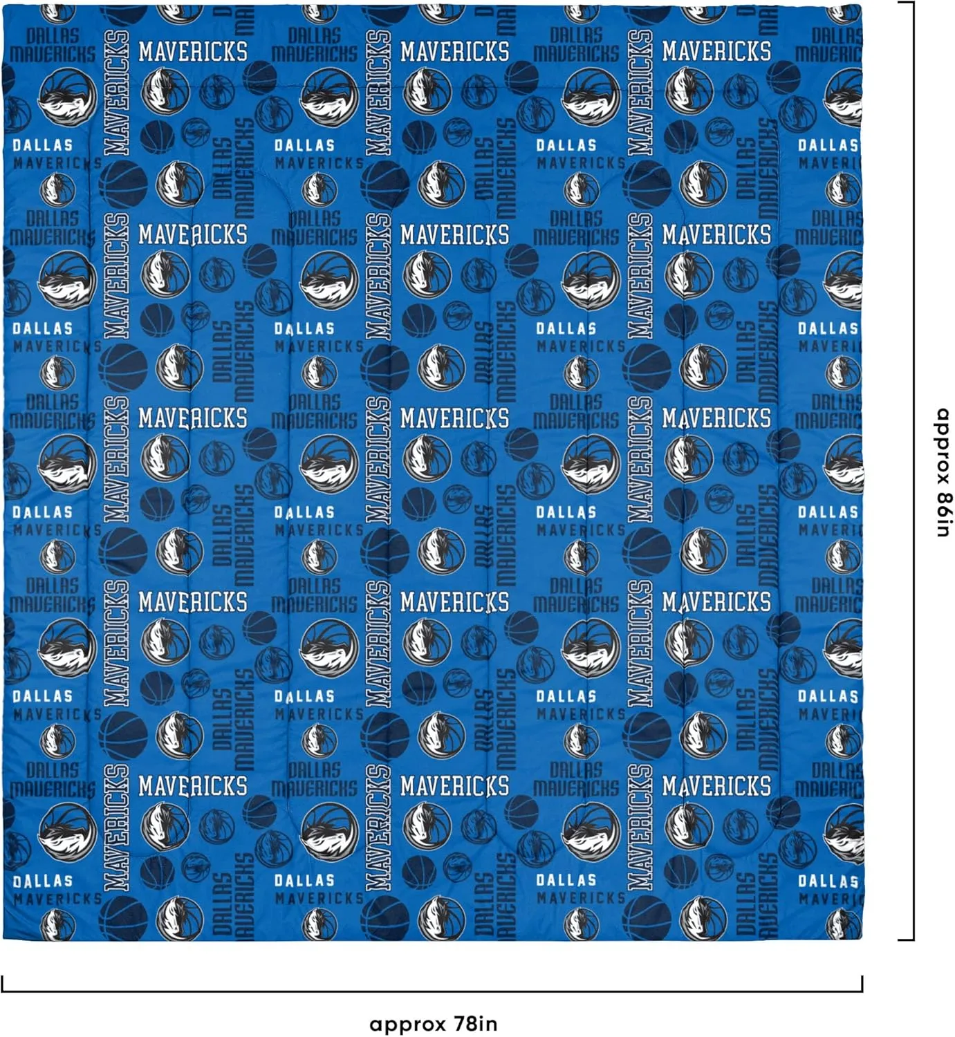 FOCO NFL Bed in a Bag Comforter Bedding-3- Piece Set