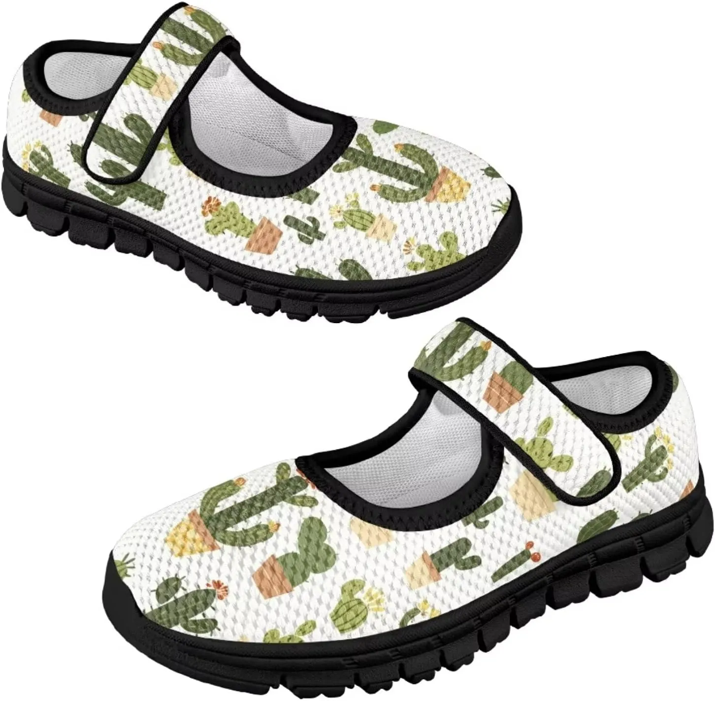 Forchrinse Rainbow Girls and Toddler Mary Jane Sneakers Soft Sole Barefoot Flats Comfort School Party Play Shoes Ballet Flats for Kids Size 11-2.5