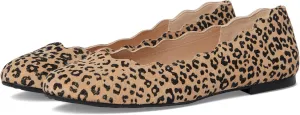 French Sole Women's Jigsaw Ballet Flat, Beige, 6