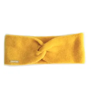 Frost Merino wool/cashmere blend headband Hats (Yellow)