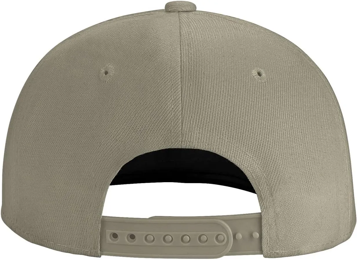 Frying Pan with Eggs Snapback Hats for Men Women Baseball Cap Flat Bill Brim Hat