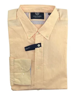Gagliardi Apricot Oxford Shirt