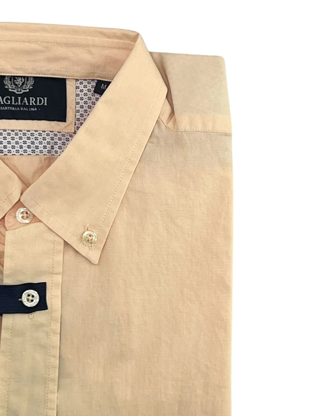 Gagliardi Apricot Oxford Shirt