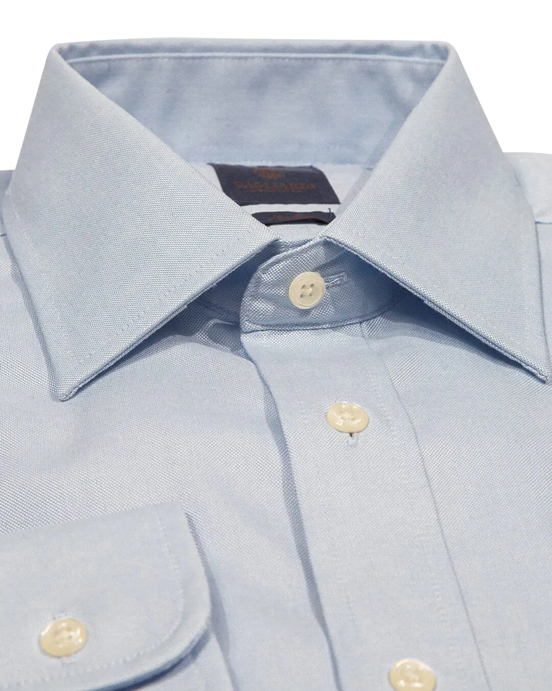 Gagliardi Tailored Fit Sky Oxford Non Iron Shirt