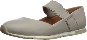 Gentle Souls by Kenneth Cole Women's Luca Ruffle Strap Ballet Flat