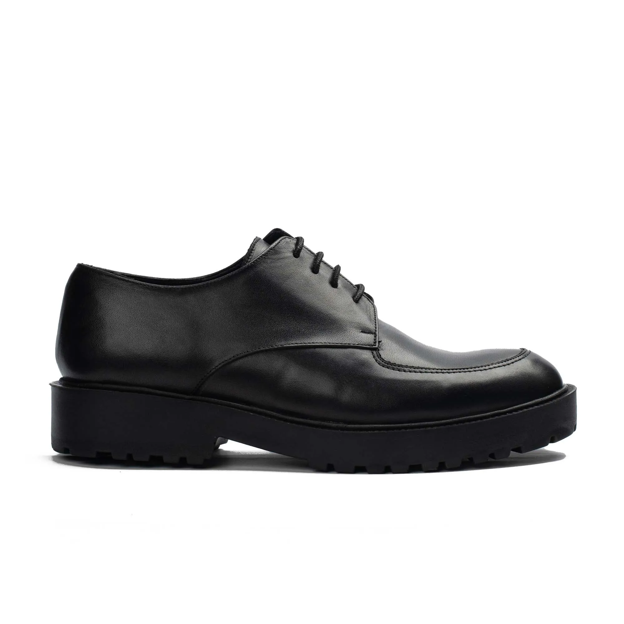 Genuine Leather Chunky Ox –Black