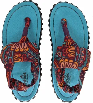 Gumbies Slingback Womens Flip Flops, with Supersoft Toe Post and Durable Recycled Rubber Sole - Comfort Guaranteed