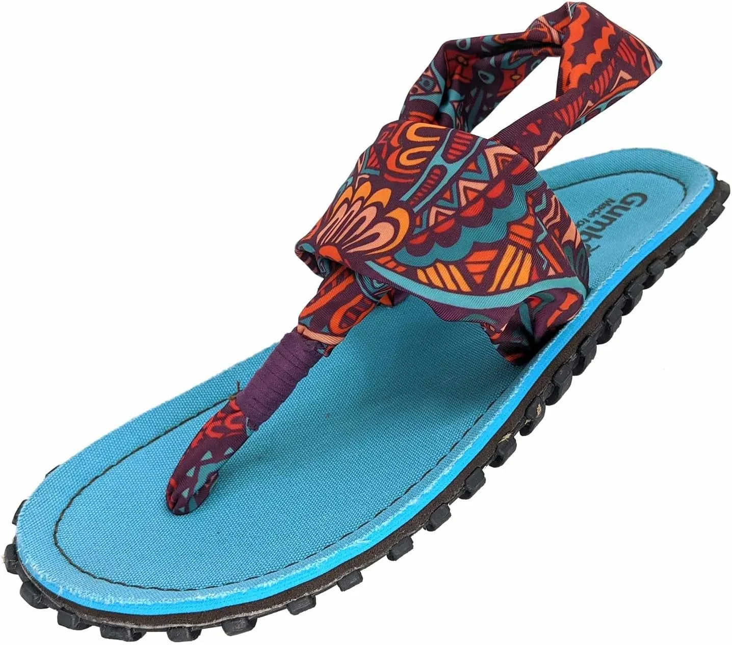 Gumbies Slingback Womens Flip Flops, with Supersoft Toe Post and Durable Recycled Rubber Sole - Comfort Guaranteed