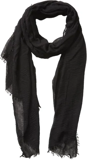 Hadley Wren womens Classic Soft Solid Lightweight Oblong Scarf