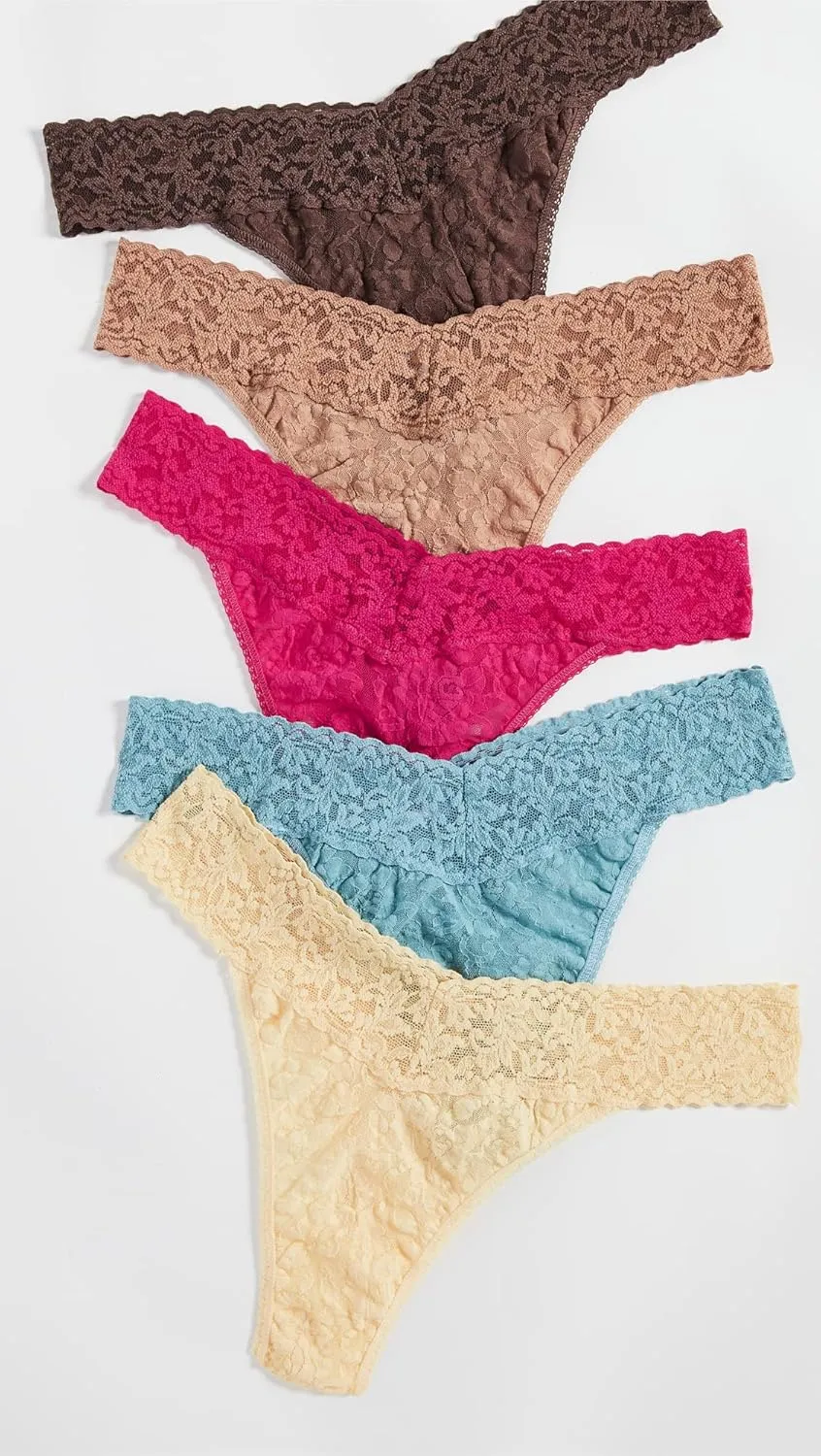 hanky panky ORG THG 5PK PRNT BOX