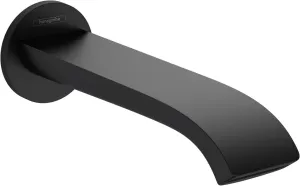 hansgrohe Vivenis Modern Tub Spout in Matte Black, 75410671