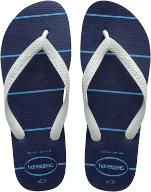 havaianas for Men - Top Color Essential Flip Flops - Navy Blue - 13