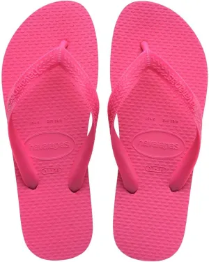 Havaianas Women's Color Flip Flops - Spring & Summer Style Sandals, Pink Flux, 7/8